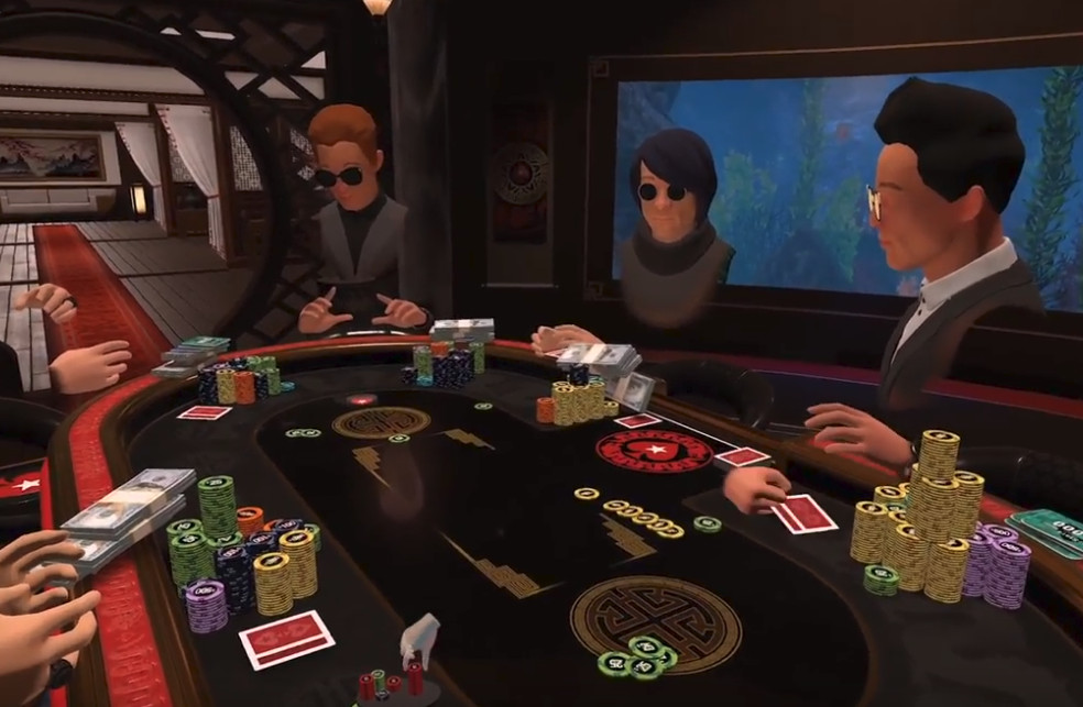 PokerStars desenvolve jogo de poker em realidade virtual