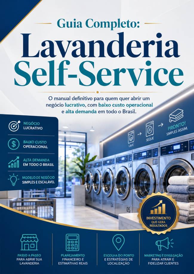 Guia Completo: Lavanderia Self-Service