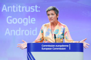 União Europeia multa Google por prática anticompetitiva