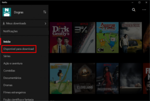 Como baixar filmes e séries da Netflix?