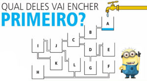 Teste: Qual tanque vai encher primeiro?