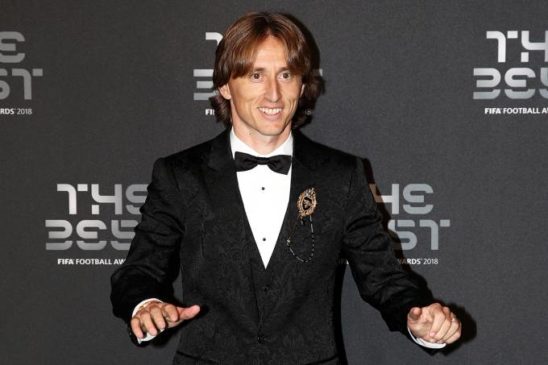 Modric é eleito o melhor do mundo pela Fifa