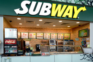 Subway: expansão de 2,3 mil lojas até o fim do ano