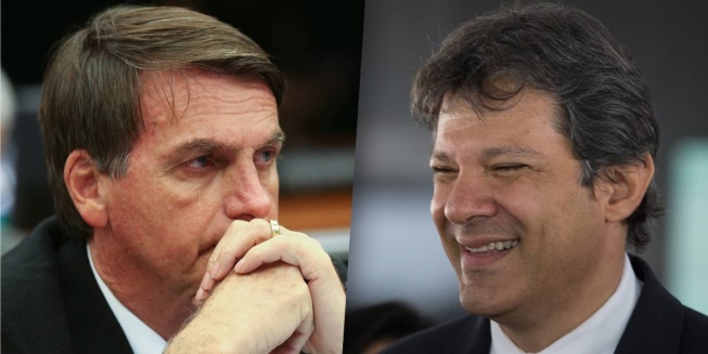 Ibope: Haddad ultrapassa Bolsonaro