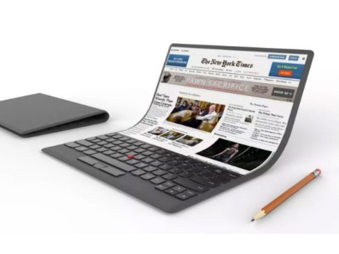 Samsung está trabalhando em telas dobráveis para notebooks