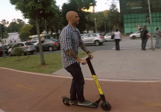 Yellow lança serviço de patinetes elétricos em São Paulo
