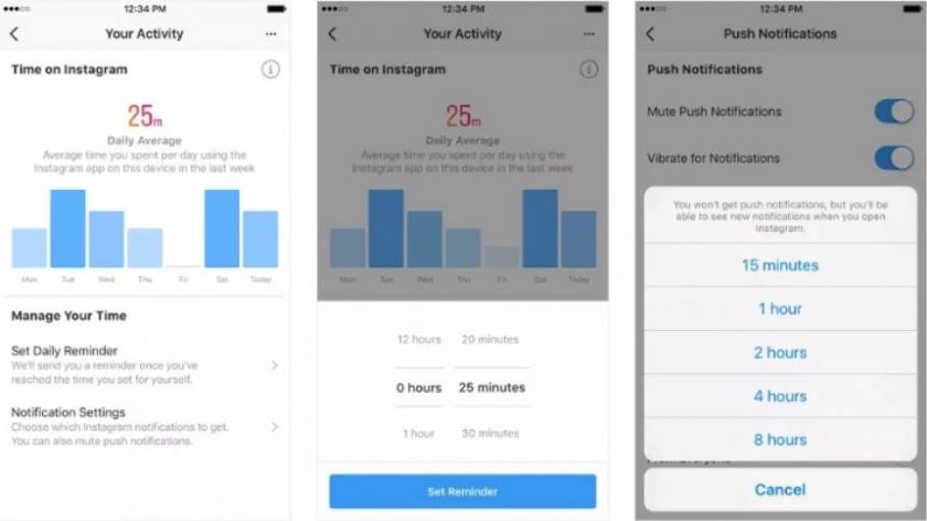 Instagram libera ferramenta que combate o 'vício' dos usuários