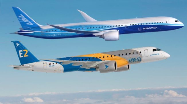 Embraer e Boeing aprovam fusão e aguardam aval do governo
