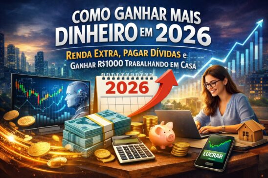 Como Ganhar Mais Dinheiro em 2026: Renda Extra, Pagar Dívidas e Sobreviver à Inflação Trabalhando em Casa