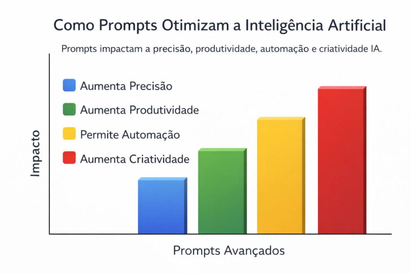 Grafico:Como os prompts otimizam a IA
