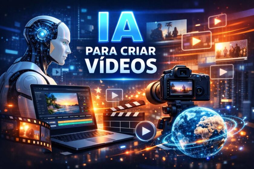 IA para criar vídeos futuristas e dinâmicos