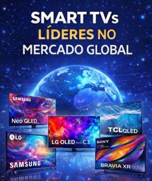 Quais são as líderes do mercado de Smart TVs
