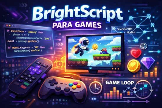 BrightScript para games: como funciona a lógica por trás dos jogos na Roku