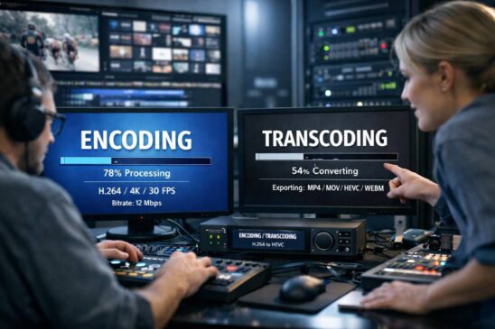O que é Encoding/Transcoding e por que isso decide a qualidade no streaming (ABR, codec, bitrate)