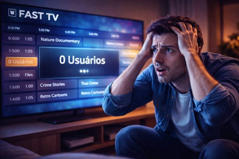 Criei um canal de tv e estou sem audiência