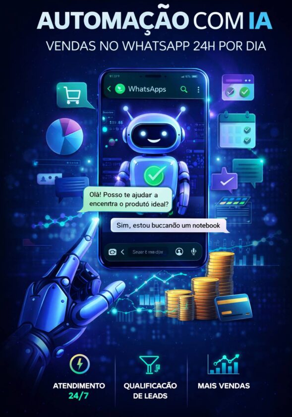 Vendas automáticas através de IA - Inteligência Artificial
