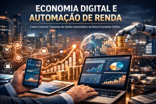 Economia Digital e Automação de Renda: Como Construir Sistemas de Ganho Automático na Nova Economia Online