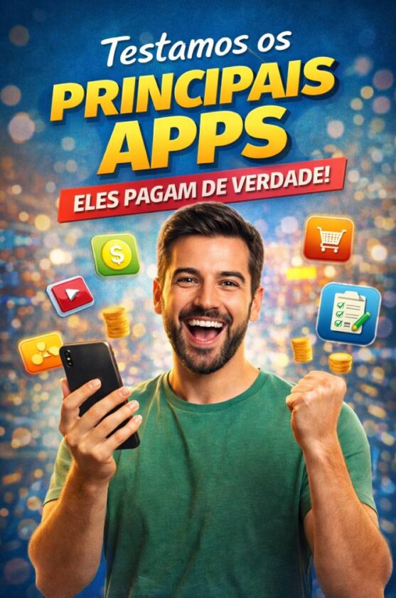Testamos os melhores apps que pagam de verdade