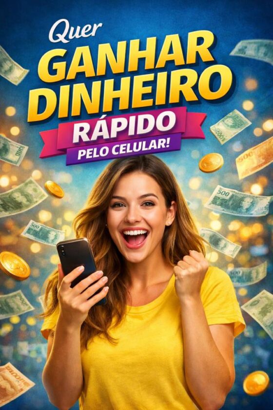 Como ganhar dinheiro rápido pelo celular