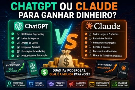 ChatGPT ou Claude: Qual é Melhor Para Ganhar Dinheiro?