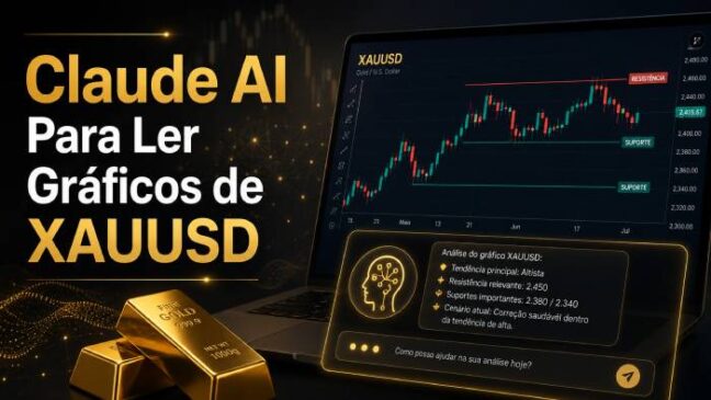 Claude AI Para Ler Gráficos de XAUUSD: Guia Profissional Para Análise Visual, Tendências e Decisão Mais Consciente