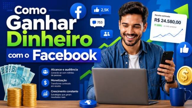 Como Ganhar Dinheiro com o Facebook? Tudo sobre como monetizar nesta rede social