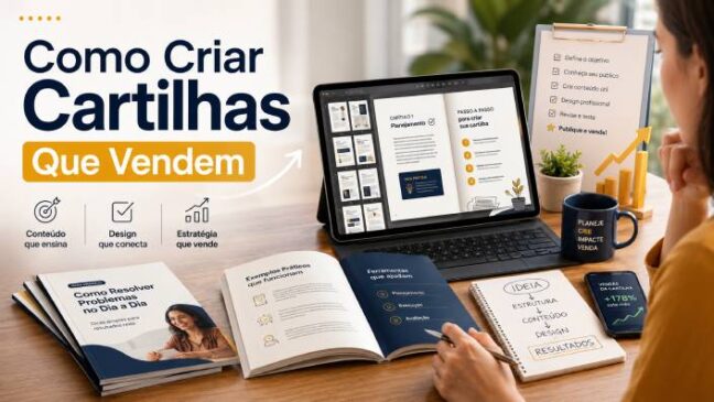Como Criar Cartilhas Que Vendem: Guia Profissional Para Transformar Conhecimento em Produto Digital Lucrativo