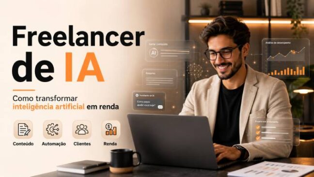 Como Ser Freelancer de IA: Guia Completo para Começar, Conseguir Clientes e Ganhar Dinheiro em 2026