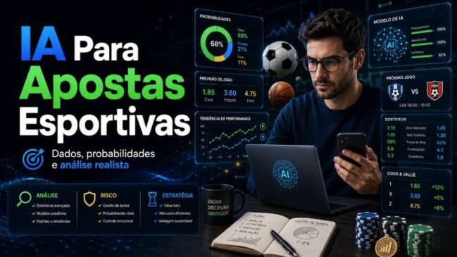 IA Para Apostas Esportivas Funciona? Guia Realista Sobre Riscos, Limites e Verdades Que Ninguém Conta
