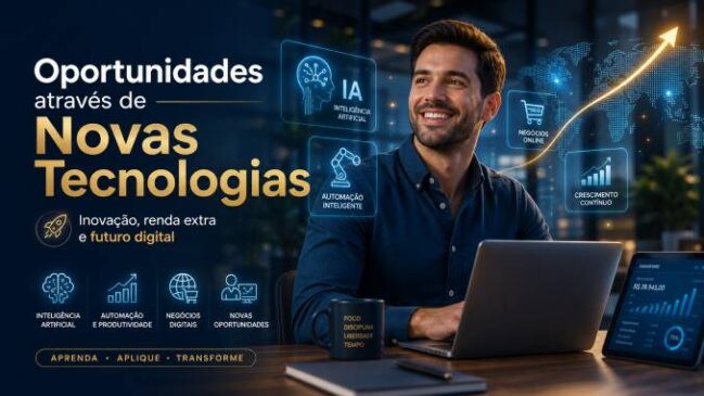 Oportunidades de Renda Extra através de Novas Tecnologias