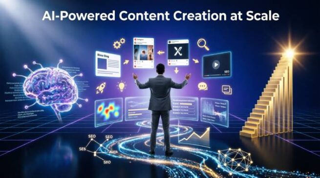 Como Usar IA Para Criar Conteúdo em Escala: Guia Completo Para Produzir Mais, Manter Qualidade e Crescer com SEO