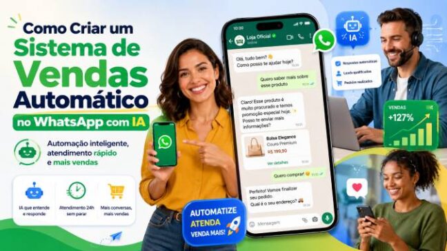 Como Criar um Sistema de Vendas Automático no WhatsApp com IA