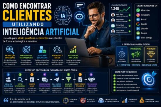 Como Encontrar Clientes Utilizando Inteligência Artificial: Para Atrair, Qualificar e Converter Mais Vendas