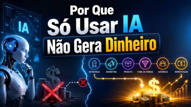 Por Que Só Usar IA Não Gera Dinheiro: A Verdade Crua Que Ninguém Te Conta Sobre Inteligência Artificial e Lucratividade