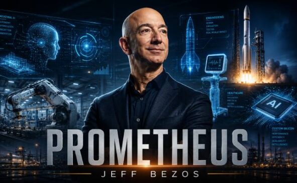 Prometheus: A Startup de Jeff Bezos Que Quer Criar a IA dos Engenheiros e Reinventar a Indústria