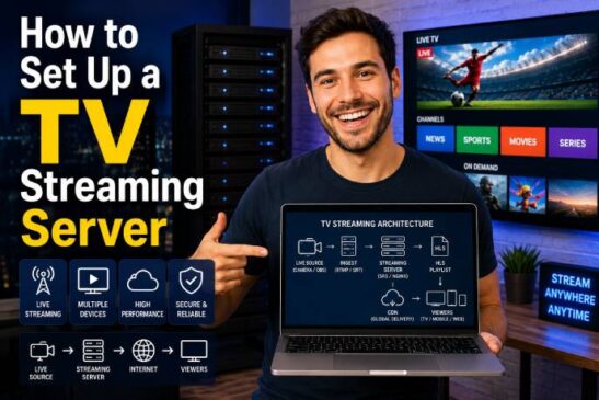 How to Set Up a TV Streaming Server: Complete Guide to Live Channels, HLS, FFmpeg, Smart TV Apps, and Scalable Delivery