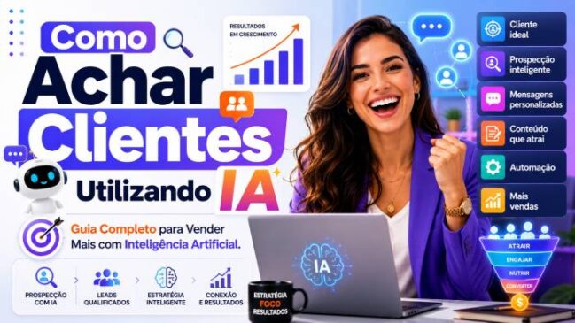 Como Achar Clientes Utilizando IA: Guia Completo para Vender Mais com Inteligência Artificial