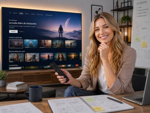 Como criar uma experiência de usuário moderna em aplicativos de Smart TV