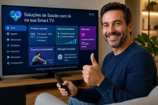 Como criar soluções de saúde com IA para Samsung, LG e Roku