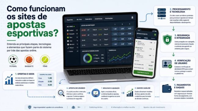 Como funcionam os sites de apostas esportivas?