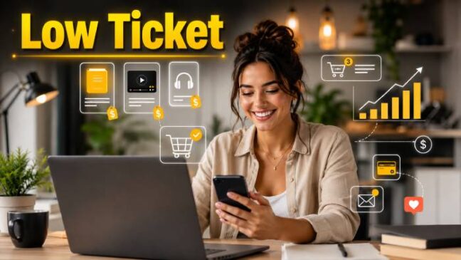 Como Ganhar Dinheiro com Produtos Low Ticket na Internet