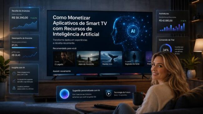 Como Monetizar Aplicativos de Smart TV com Recursos de Inteligência Artificial