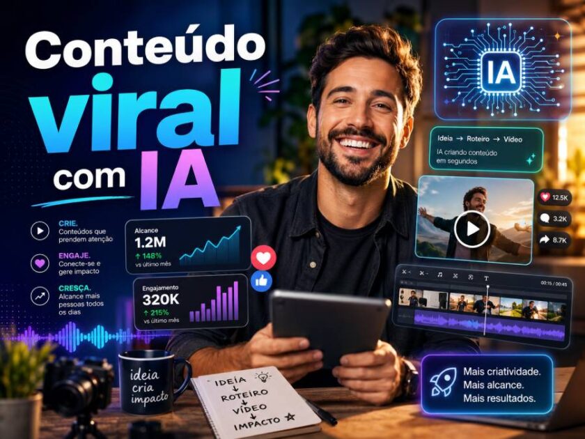 Descubra se a inteligência artificial realmente ajuda a criar conteúdo viral.