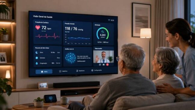 IA em Smart TVs: o Futuro do Monitoramento da Saúde Dentro de Casa