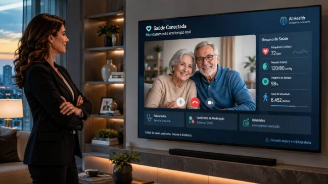 IA em Smart TVs: o futuro do monitoramento da saúde dentro de casa