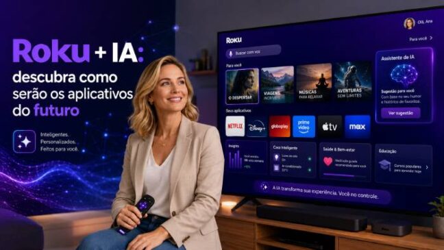 Roku + IA: descubra como serão os aplicativos do futuro