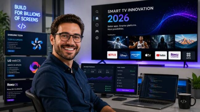Samsung Tizen, LG webOS e Roku OS: novidades e atualizações para desenvolvedores