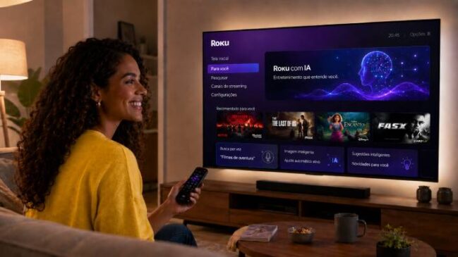 Smart TV Roku com IA: vantagens, limitações e possibilidades