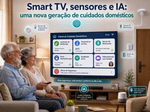 Smart TV, sensores e IA: uma nova geração de cuidados domésticos