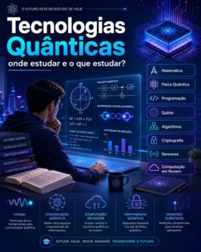 Tecnologias Quânticas: onde estudar e o que estudar?